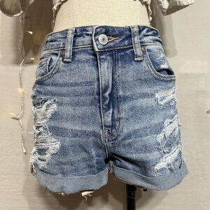 Size 4 American Eagle Stretch High Rise Mom Shorts